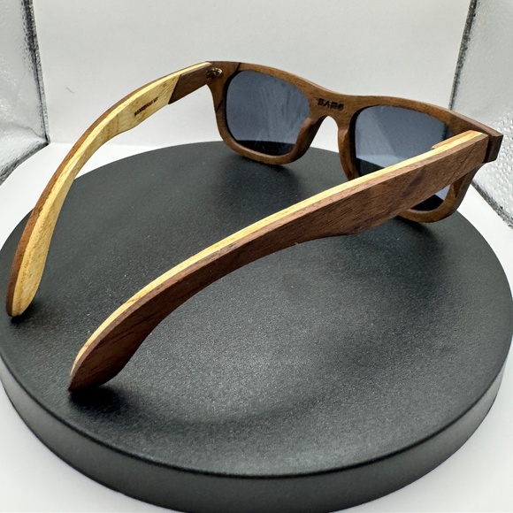 NIB: BANG Mexico: Wooden Polarized Sunglasses: Native Walnut - Picture 4 of 12